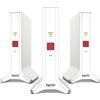 AVM Ripetitore di rete FRITZ!Mesh Set 4200 Mbit/s Dual-band Rosso Bianco