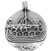 VS-Warenhandel Ciondolo a forma di moneta vichinga, in argento Sterling 925, Argento sterling
