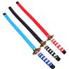 Homoyoyo Spade Giocattolo per Bambini, Set da 3 Cosplay Giapponesi Colorate Rosso, Blu e Nero, Leggere e Resistenti per Feste di Compleanno e Gioco Creativo
