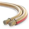 Sonero 25 metri CCA Cavo per altoparlanti 2x0,75mm², colore: trasparente