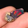 Opale, Pietra Preziosa Opale Naturale, Opale Nero Etiope Grezzo 4 Ct 20x10 Mm