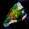 OPAL EMPIRE Etiope Black Opal rough , Naturale Secco Opal, Fuoco gemstone 12.2Ct 20x15 MM