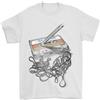 Gil dan T-Shirt Da Uomo In Cotone 100% Anni '80 '90 Cassetta Musicale Old School