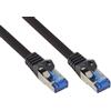 Good Connections RNS® Cavo patch SmartFLEX, Cat.6A, S/FTP, PiMF, senza alogeni, 500MHz, nero, 30m, Good Connections® (8060-SF300S)