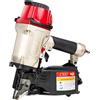 meite CN65 - Chiodatrice pneumatica professionale per rivestimenti, pallet, telai e custodie in legno, chiodatrice a spirale con punta piatta, 38-65 mm
