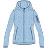 CMP - Woman Jacket Fix Hood, Niagara-B. Blue, 40