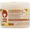 realGOOS AfroLove Crema Nutritiva per Capelli Afro Hair Soufflé Mascarilla Miele Karité Castor Oil e Tea 425 g