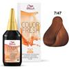 Wella Professionals WELLA PROFESSIONAL COLOR FRESH COLORACION SEMIPERMANENTE 7/47 RUBIO MEDIO COBRIZO ARENA 75ML
