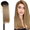 Ser Mulher Brianna Extension con Clip - capelli lisci, lunghi- 1 Tessitura con 4 Clip da 60cm (Toffee, 45cm)