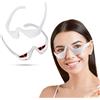 Elitzia EMS Microcurrent Eye Protector Eye Massager 3 livelli di intensità Led Red Light Eye Therapy Dispositivo elettrico ricaricabile di bellezza per gli occhi per alleviare PuffyET100A