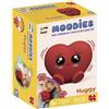 Jumbo Ik Leer Les Moodies Huggy - Peluche elettronico lenitivo con battito cardiaco per bambini, compagno emotivo per bambini, calma la tristezza e favorisce l'lenimento, 3 anni +