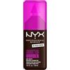 NYX Professional Makeup Fondotinta Soft Matte, Coprenza Modulabile, Tenuta Fino a 24H, Formula Arricchita con Acido Ialuronico, Guaranà e Vitamina C, Make Em Wonder Foundation, Rich Cocoa, 30 ml