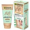 Garnier BB Cream Classica SkinActive, Per Pelle Uniforme e Idratata, Look Naturale, Arricchita con Acido Ialuronico, Aloe Vera e Pigmenti Minerali, SPF 15, Tonalità: Medio-Scura