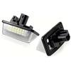 MKVAXR 2 pezzi di luci for targa, for Toyota, for Corolla, E11 Crown S180 Starlet EP91 Vios Previa ACR50 GSR50. Sostituzione della lampadina della targa