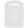 INFINAUTO Bianco Silicone Auto Chiave Custodia per Opel Corsa C 2000-2006 - 2 Pulsanti Controllo Remoto Custodia Portachiavi