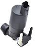 NGHSDO Motorino Tergicristallo Motore della pompa del tergicristallo anteriore del tergicristallo del tergicristallo con uso della misura di gommini per PEUGEOT 207 307 308 807 1007 Presa d'acqua gemellata M