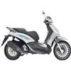 Generico Kit adesivi Compatibili con PIAGGIO BEVERLY 300 ABS ASR decal grafica completa carene laterali scegli colore -KIT A- Cod. 2073 (053 Blu Leggero)