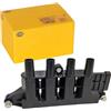 HELLA 5DA 358 000-271 Bobina d'accensione, 12V, 6a... poli, Bobina d'accensione blocco, avvitato