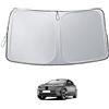 LUWU Parasole Auto Parabrezza Compatibile con Renault Megane E-Tech 2022-2026 Parasole Anteriore Pieghevole Protezione UV e Calore Interno Accessori Megane E-Tech