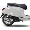 Pimastickerslab Kit 2 adesivi compatibili con PIAGGIO VESPA PRIMAVERA SPRINT GTS PX passione grafica completa colore a scelta Cod.1840 (010 BIANCO)