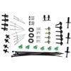 VAN WEZEL Kit montaggio, Paraurti 4386794 Compatibile con: RENAULT CAPTUR I