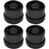 MEIZIYU 2/4X Copertura motore in gomma, adatta for Nissan, Qashqai J11 2014-2020 Passacavo for auto Paraurti Montaggio Stop Bounce Bush tappo di gomma per auto(4pcs)