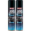 MA-FRA S.p.A. Ma-fra Scic Blu 2 Pezzi - Lucida Cruscotto Auto Effetto Medio Lucido, Spray Pulizia Plastiche Interne, Antipolvere Senza Aloni e Senza Riflessi, 600 ml (Confezione 2 Pezzi)