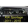 ERGOTECH Divisorio Griglia Rete Divisoria per KIA Sportage (2011-2015) RDA65-XS8, per Trasporto Cani e Bagagli
