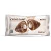 Logistica Food Feeling Ok Croissant Double Ciok White Cornetto al cacao con cioccolato bianco Low Carb, 50g