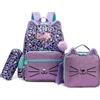 HTgroce Zainetti per bambini Leopardo, Zaino Ragazza Zainetto Bambina Zaino Scuola Elementari Bimba