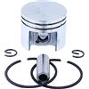 SAANICH Pistone da 38 mm Perno da 10 mm e amp;Anelli Kit Fit For STIHL MS180 018 MS 180 Motosega Pezzi di Ricambio Attrezzi Da Giardino Motosierra Gasolina