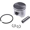 SAANICH Kit di fasce elastiche for spinotto pistone da 40 mm e 42 mm, adatto for motore for motosega a benzina HUSQVARNA 340 345 345e 346 346XP EPA, parte di ricambio 503907371(42mm Hus345)