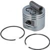SAANICH 40mm 42mm 44mm Pistone Anello Anello di Sicurezza Kit Set Fit for STIHL FS400 SP400 SP450 FR450 FS450 FS480 Decespugliatore Cilindro Ventilatore 4128 030 2005(42mm FS450)