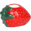 Talking Tables Portacandela in Ceramica a Forma di Fragola, Supporto per Candele Affusolate, Decorazione Tavola Interna Esterna, Matrimoni, Regali, Centrotavola, 10cm