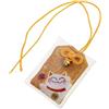lachineuse Omamori Giapponese - Motivi Gatto Maneki Neko - Amuleto Portafortuna Tradizionale - 6 x 4 cm - Multicolore - Tessuto - Oggetto Deco - Idea Regalo Asia