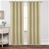 Joydeco Tende oscuranti lunghe 229 cm, 1 pannello, a isolamento termico, 1 pezzo, oscuranti per finestra, per camera da letto e soggiorno (larghezza 178 cm x lunghezza 229 cm, beige)