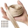 IPEA Cerniera Lampo Catena Continua misura #3 Beige - [ 5 METRI + 15 CURSORI IN METALLO ] - Made in Italy - Zip Ritagliabile per Cucito, Abbigliamento, Accessori - Larghezza 30 mm - Beige