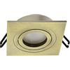 Wonderlamp Clasic cuadrado W-E0 Anello da incasso a soffitto classico color pelle, CUOIO, 93 x 93 cm