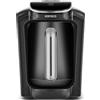 KARACA Hatır Neo Macchina da caffè turca Silver - Caffettiera elettrica per moka con 3 livelli di potenza, 300 ml, capacità 5 tazze, 735 W, spegnimento automatico e protezione dal surriscaldamento