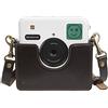 Polaroid Custom Design Culla in vera pelle per Polaroid SOCIALMATIC - con cordino staccabile - marrone