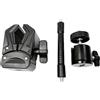 yanwuwa Staffa portatile in metallo con morsetto Pan Tilt per treppiedi biciclette e configurazioni live streaming morsetto flessibile per fotografia