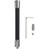 Shntig Asta stabilizzatrice per fotocamera da 14 mm Vite bloccaggio in acciaio inossidabile Attacco filettato da 1/4 pollice regolabile per asta prolunga stabilizzatore per fotocamera fotografica