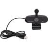 Topiky Webcam 2K Cristallina con Visione Grandangolare per Videochiamate - Comodità Plug and Play per Zoom, Skype, Meet - Fotocamera PC USB