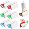 Generic 6 spremi dentifricio, spremi tubi, spremiagrumi per dentifricio, rullo per dentifricio, dentifricio (multicolore)