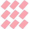 RUNROTOO Kit per Unghie per Preparazione Superficie Unghie 100# 150# 180# 240# in Carta 200 Pezzi Spingi Cuticole a Forma di U Rosa in Carta e Design Compatto per Manicure in Viaggio