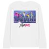 KPOP Demon Hunters Maglietta a Maniche Lunghe Unisex KPOP Demon Hunters Saja Boys Soda Pop Dance, Maglietta Bianca, Bianco, L