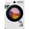 Samsung Lavatrice Crystal Clean WW80CGC04DAHET, Libera installazione, 8 Kg, 1400 RPM, Wifi, Ecobubble, Vapore Igienizzante, Carica Frontale, 60l x 85h x 60p cm