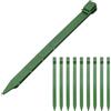 M METERXITY 10 Pcs Picchetti Da Giardino Per Bordure, Picchetti Di Ancoraggio In Plastica Da 12 Pollici Per Bordure Da Giardino/Rotoli Per Barriera Erbaccia [Verde]