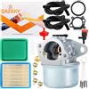 Qazaky carburatore per Briggs & Stratton 497314 497347 497586 498170 498254 498255 498966 698444 790821 799868 799872