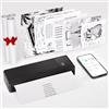 vretti P83 Stampante Portatile A4, Stampante Termica Portatile A4 per Viaggio, Connessione Bluetooth per Smartphone, Compatibile con Android/iOS, Nero